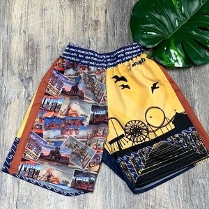 Youth Large Lacrosse Shorts| We Will Rebuild Hurricane Sandy New Jersey Shorts